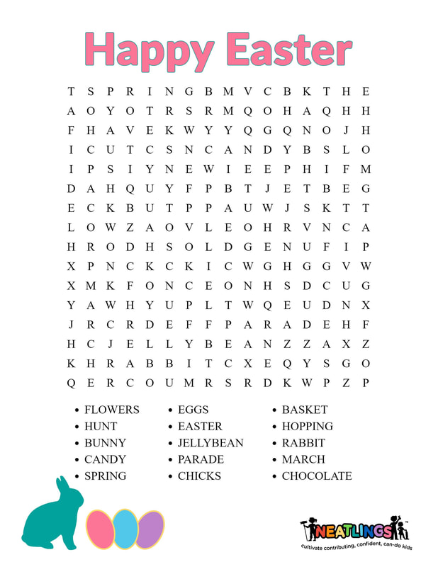 Free Printable - Easter Word Search 