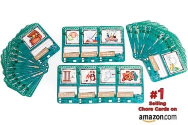 #1 Selling Chore Cards on Amazon