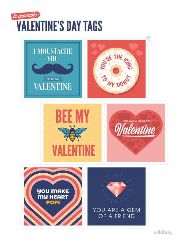 Valentine's Day Tags Page 1