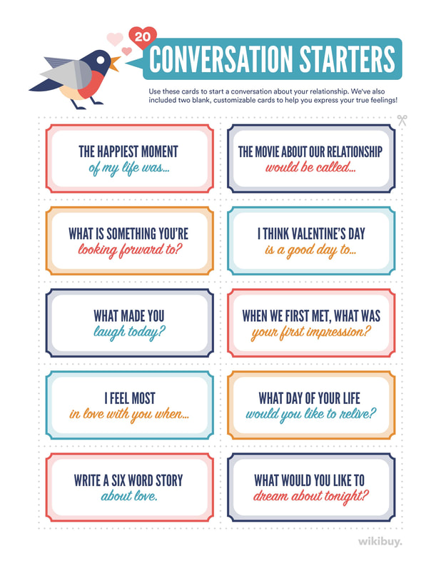 Conversation Starters Page 1